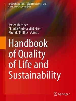 cover image of Handbook of Quality of Life and Sustainability